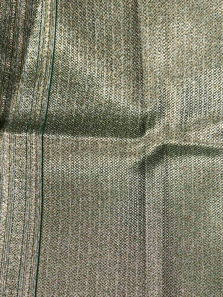 Green Woven Design Art Silk Kanjivaram Saree