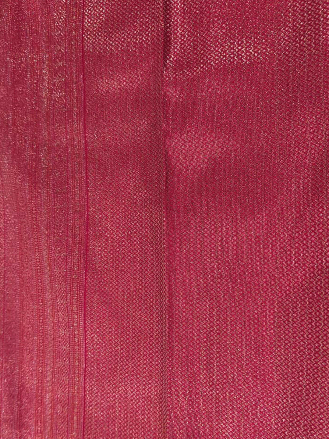 Magenta Woven Design Art Silk Kanjivaram Saree