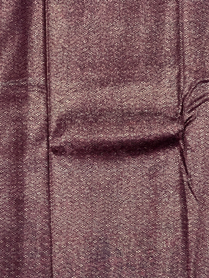 Maroon Woven Design Art Silk Kanjivaram Saree