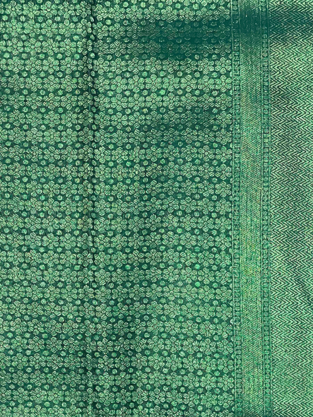 Green Woven Design Art Silk Kanjivaram Saree