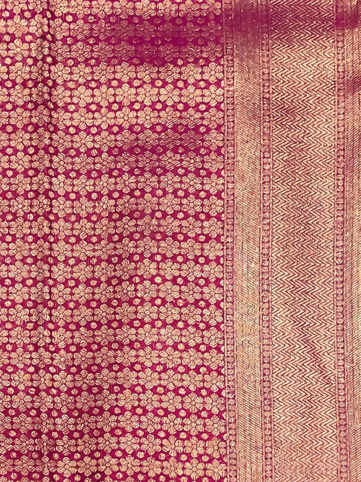 Rani Woven Design Art Silk Kanjivaram Saree