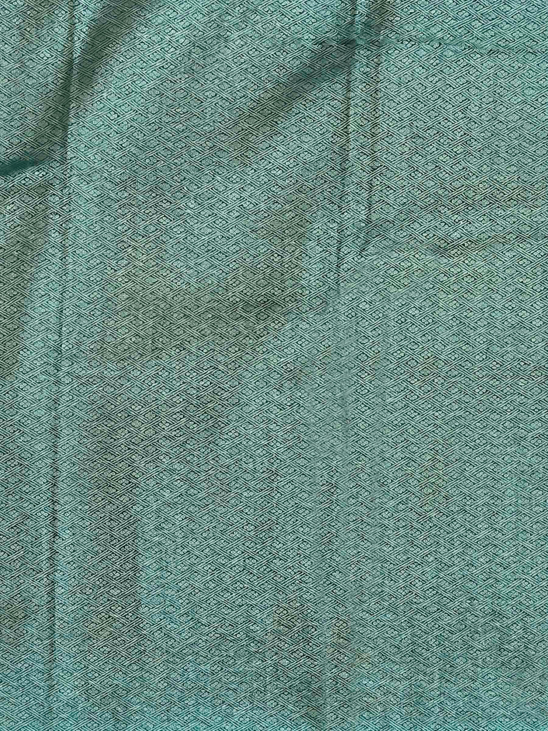 Blue Woven Design Art Silk Kanjivaram Saree
