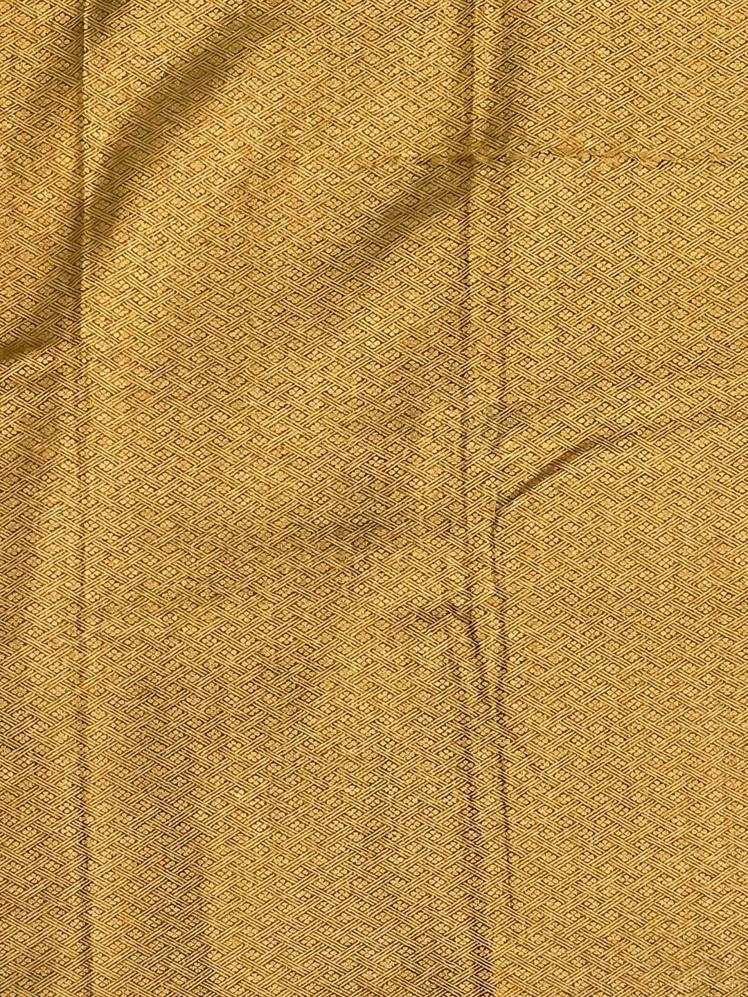 Mustard Woven Design Art Silk Kanjivaram Saree