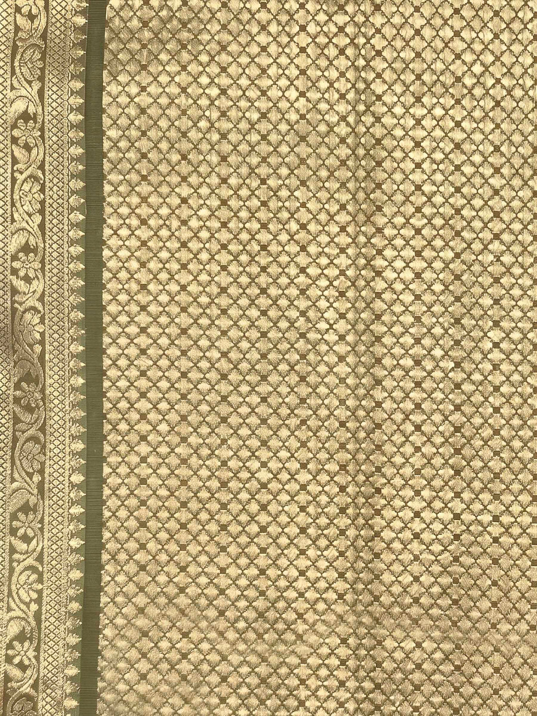 Pista Green Woven Design Art Silk Kanjivaram Saree