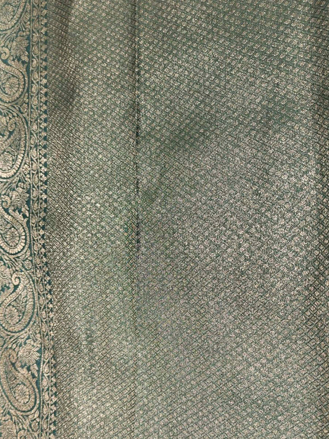 Light Green Woven Design Art Silk Kanjivaram Saree