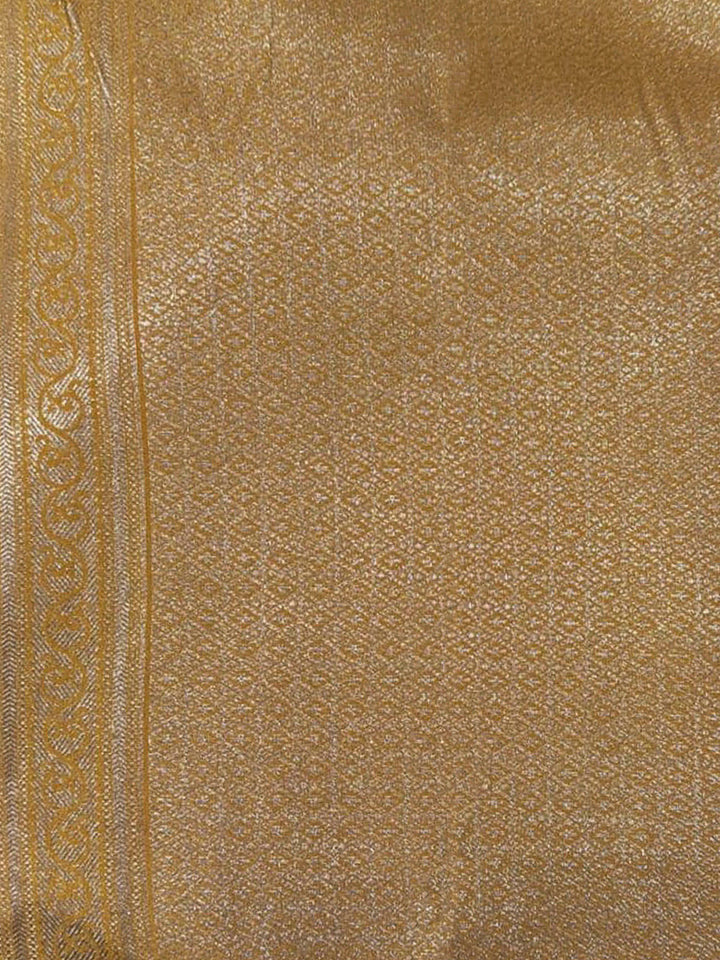 Yellow Woven Design Art Silk Kanjivaram Saree
