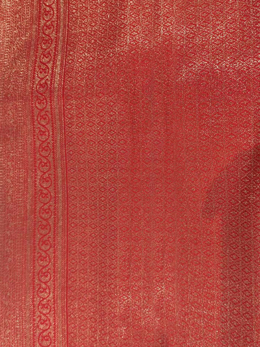 Red Woven Design Art Silk Kanjivaram Saree