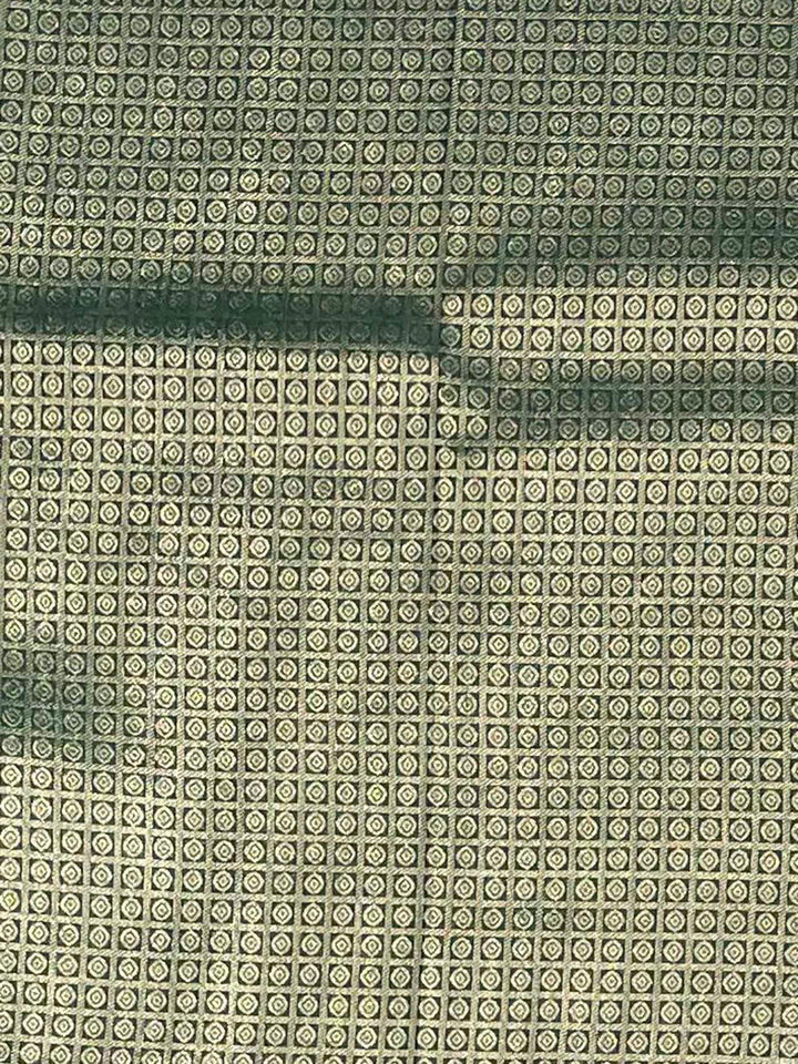 Green Woven Design Art Silk Kanjivaram Saree