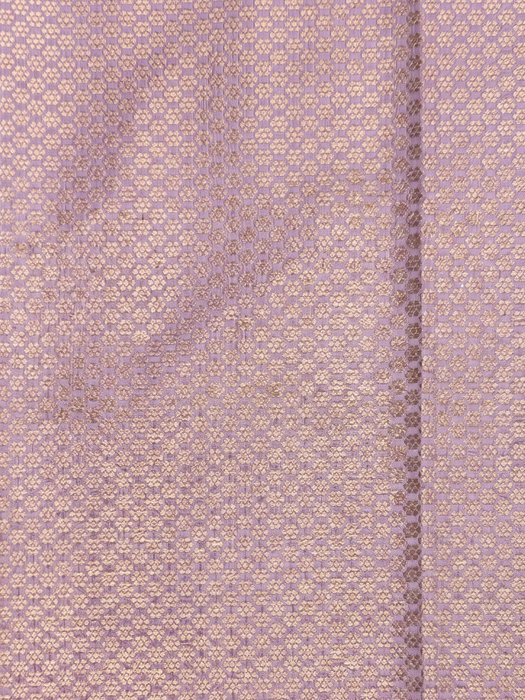 Lavender Woven Design Art Silk Kanjivaram Saree
