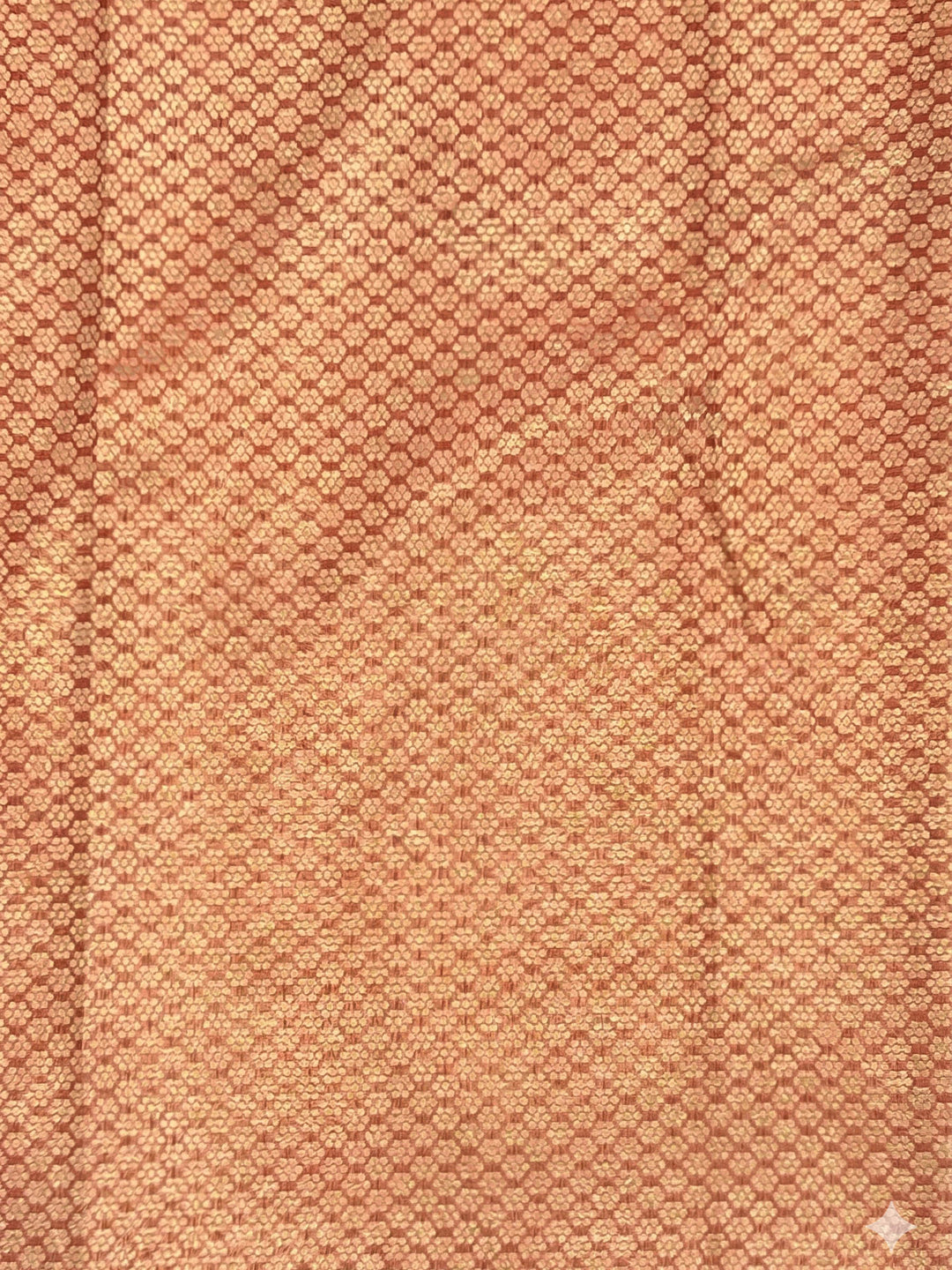 Peach Woven Design Art Silk Kanjivaram Saree