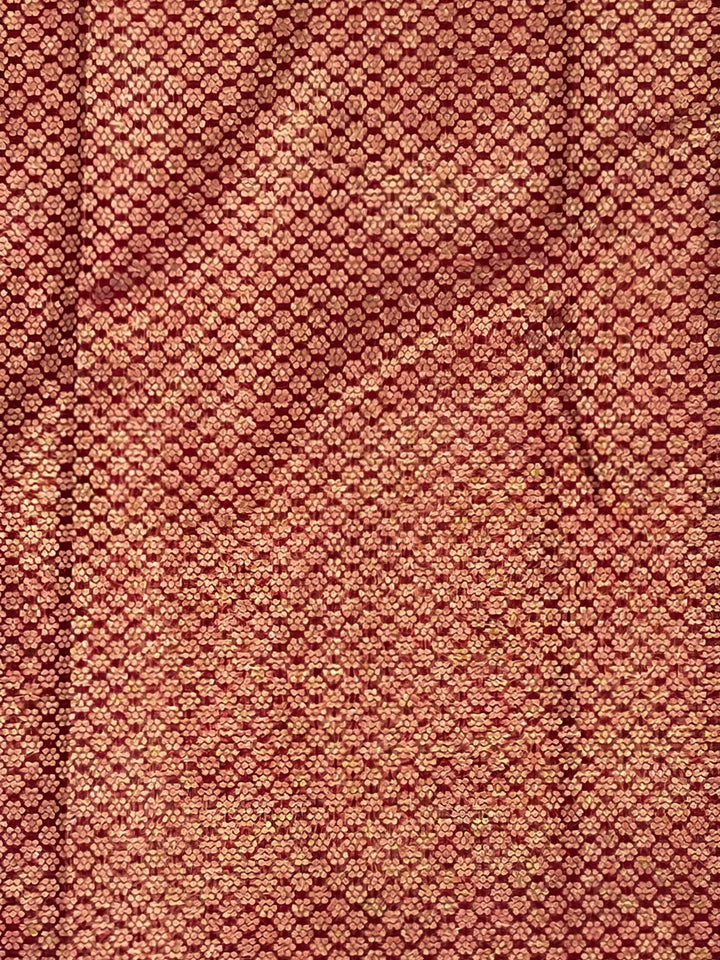 Red Woven Design Art Silk Kanjivaram Saree