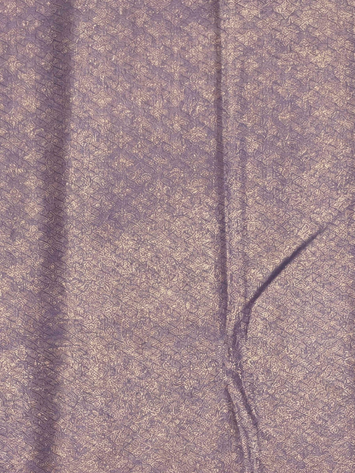 Lavender Woven Design Art Silk Kanjivaram Saree