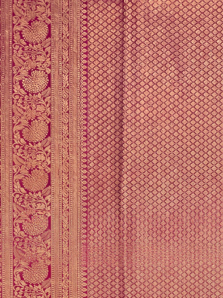 Rani Woven Design Art Silk Kanjivaram Saree