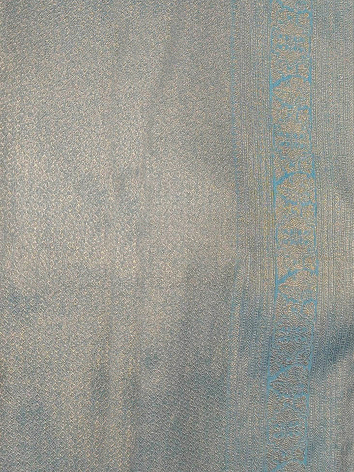 Blue Woven Design Art Silk Kanjivaram Saree