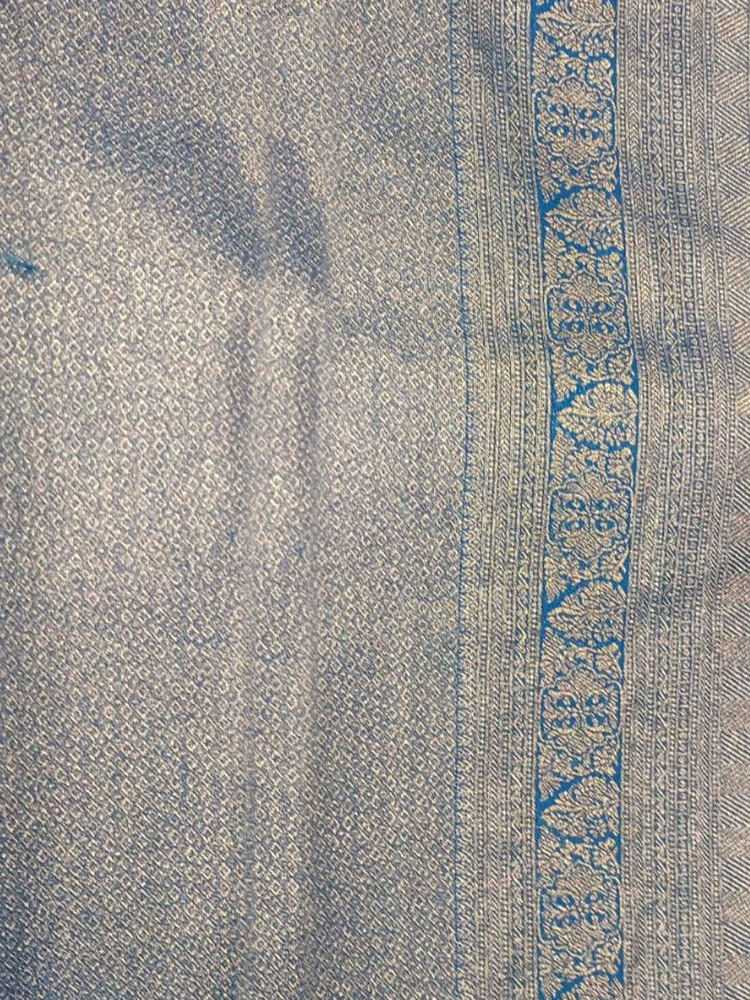 Blue Woven Design Art Silk Kanjivaram Saree
