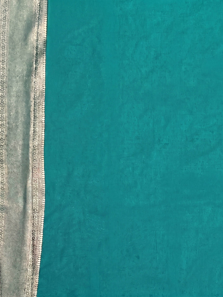 Blue Woven Design Art Silk Kanjivaram Saree