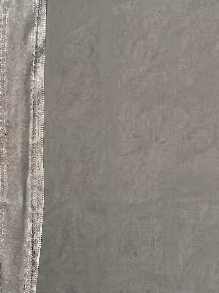 Grey Woven Design Art Silk Kanjivaram Saree