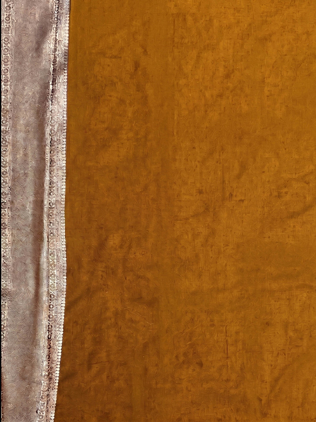 Mustard Woven Design Art Silk Kanjivaram Saree
