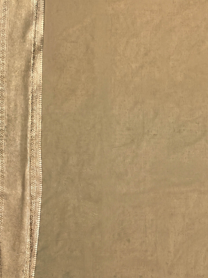 Off White Woven Design Art Silk Kanjivaram Saree
