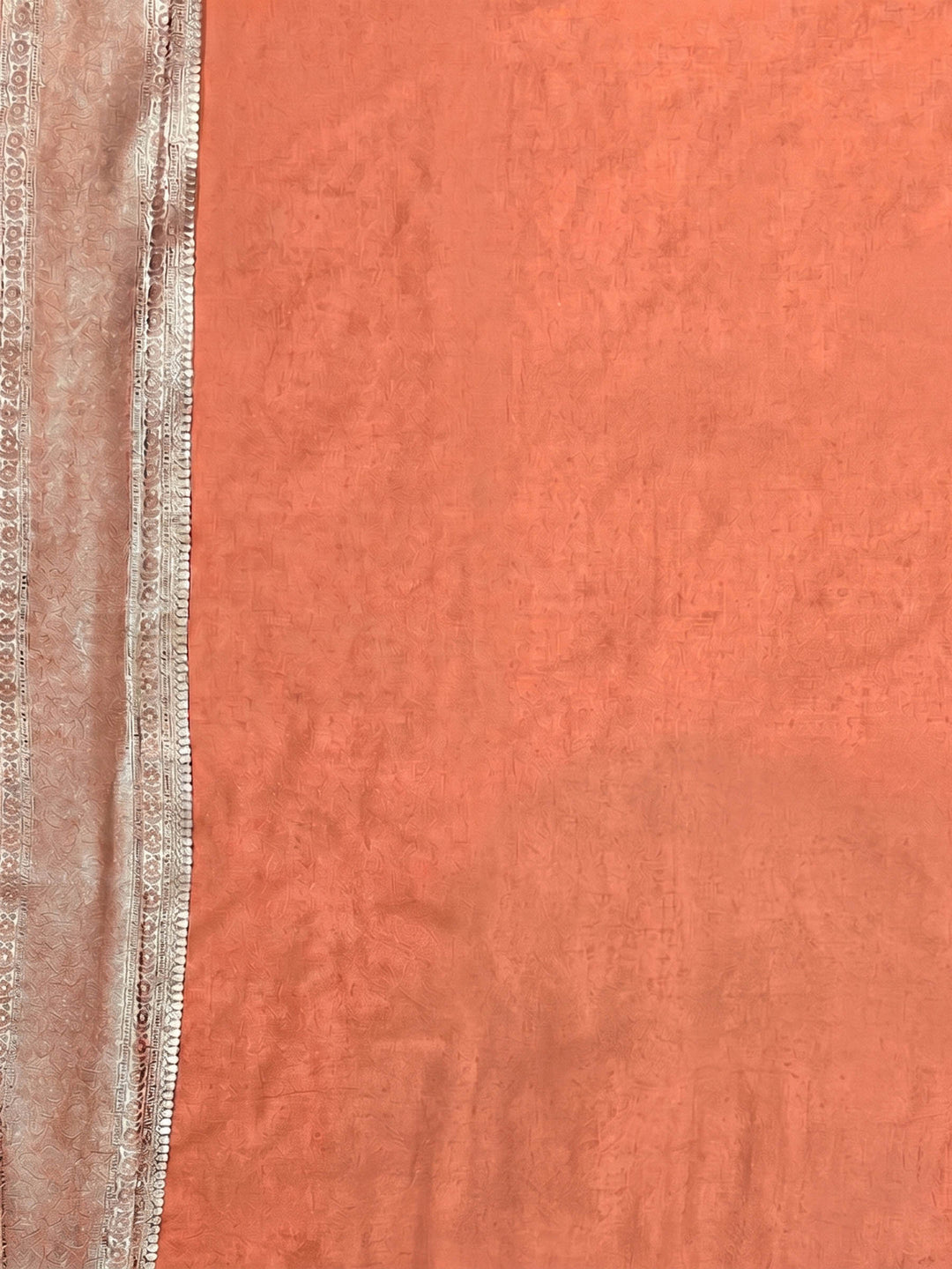 Peach Woven Design Art Silk Kanjivaram Saree