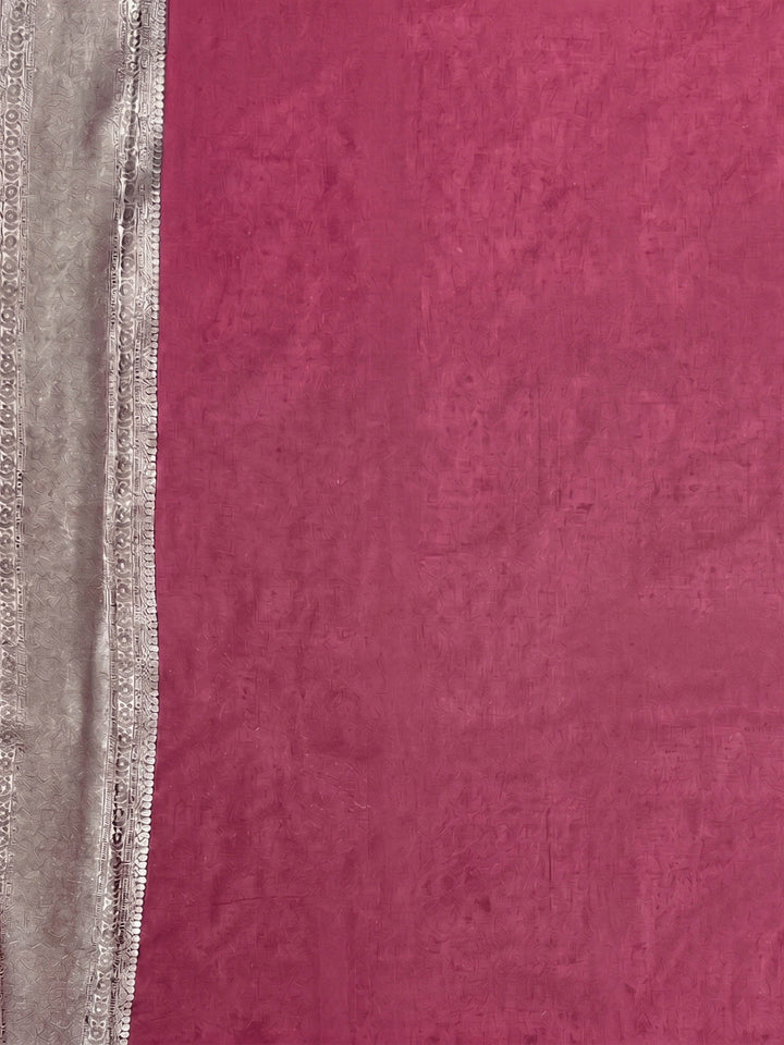 Pink Woven Design Art Silk Kanjivaram Saree