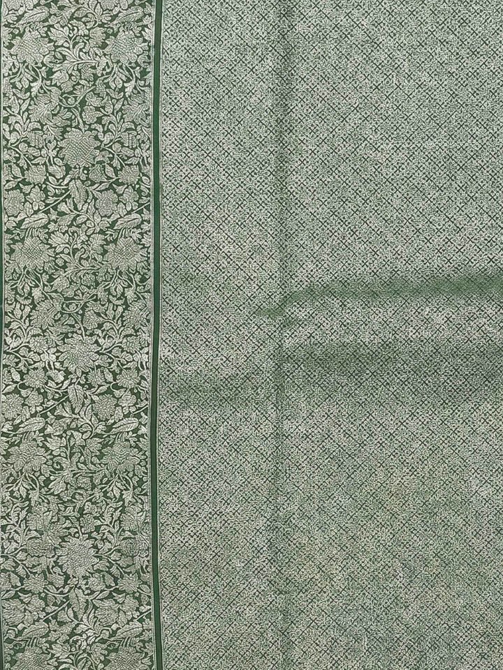 Green Woven Design Art Silk Kanjivaram Saree