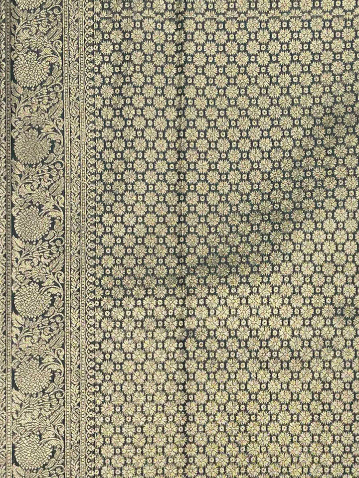 Green Woven Design Art Silk Kanjivaram Saree