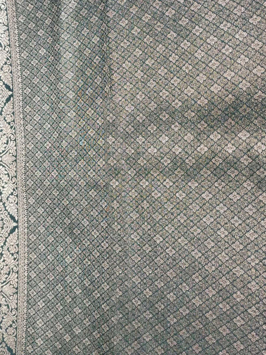 Green Woven Design Art Silk Kanjivaram Saree