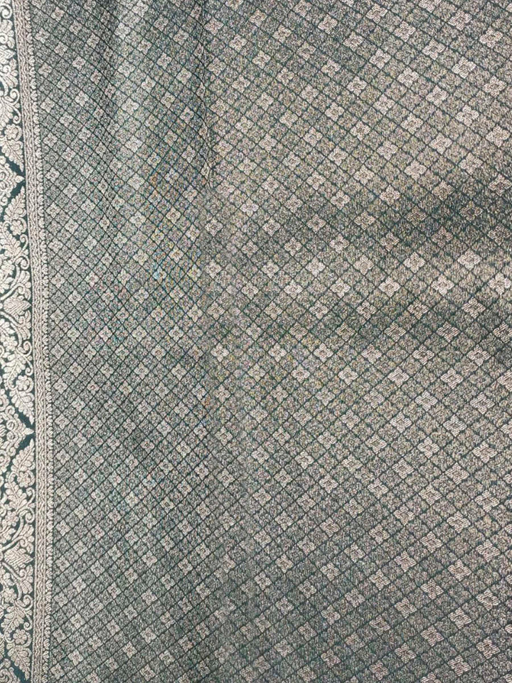 Green Woven Design Art Silk Kanjivaram Saree