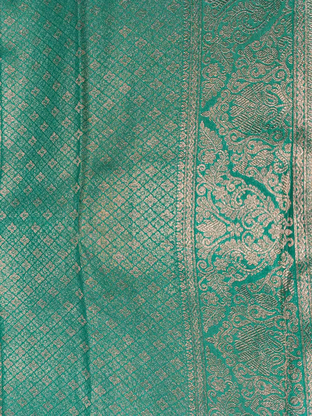 Green Woven Design Art Silk Kanjivaram Saree