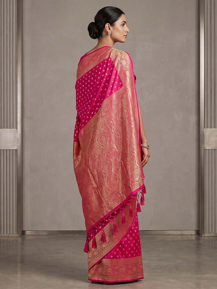 Rani Woven Design Dola Silk Saree
