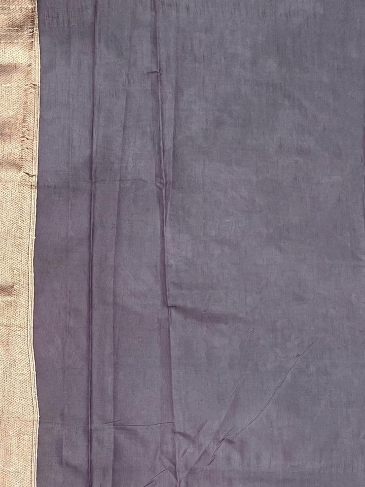 Grey Woven Design Art Silk Kanjivaram Saree
