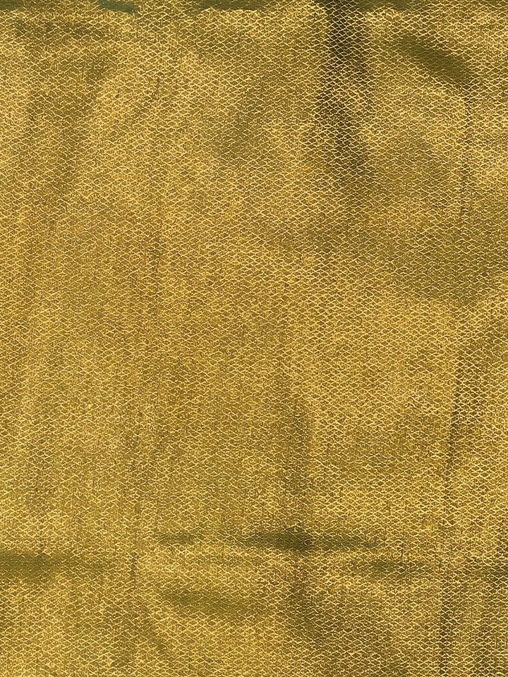 Mustard Woven Design Art Silk Kanjivaram Saree