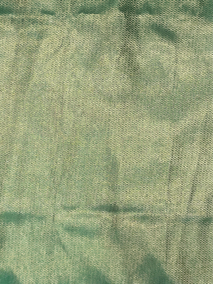 Pista Green Woven Design Art Silk Kanjivaram Saree
