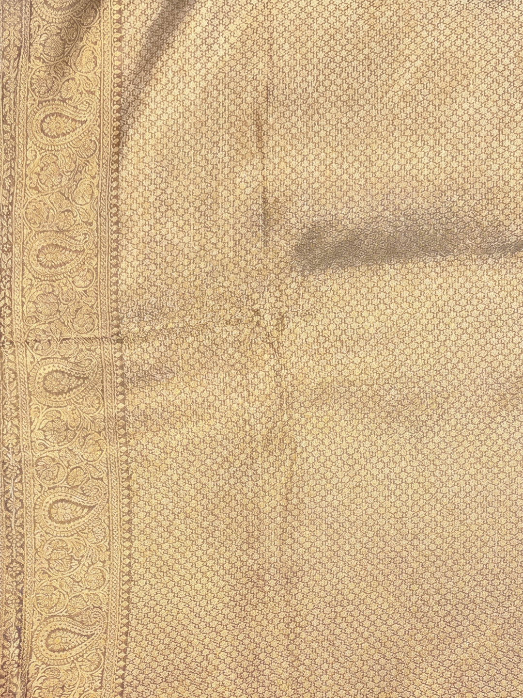 Off White Woven Design Art Silk Kanjivaram Saree