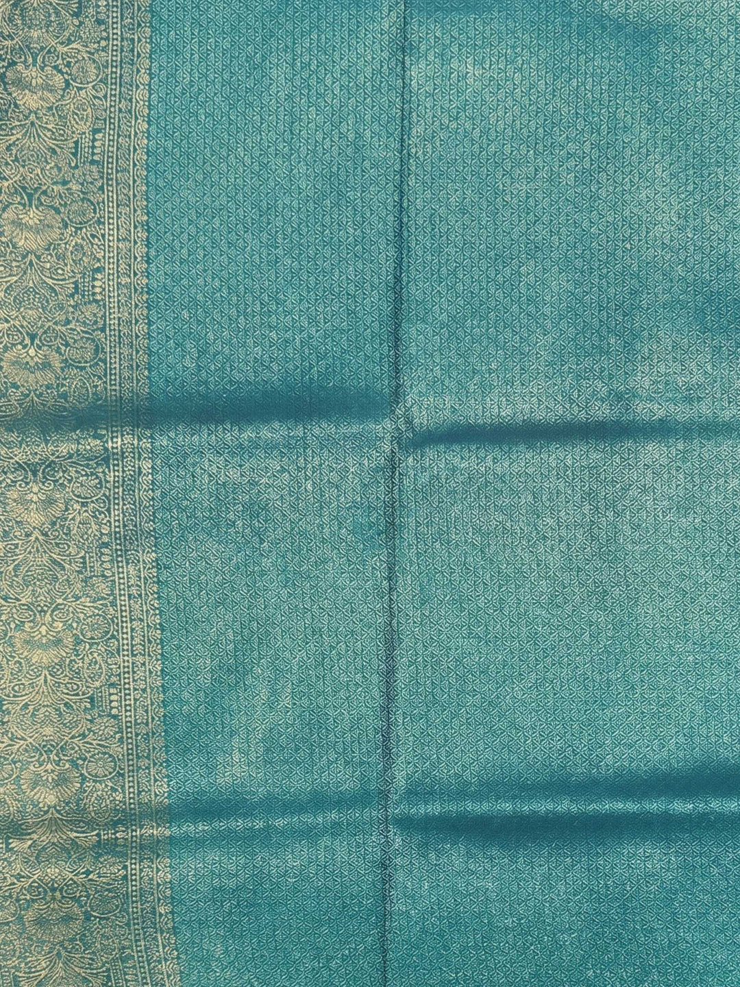 Dark Blue Woven Design Art Silk Kanjivaram Saree