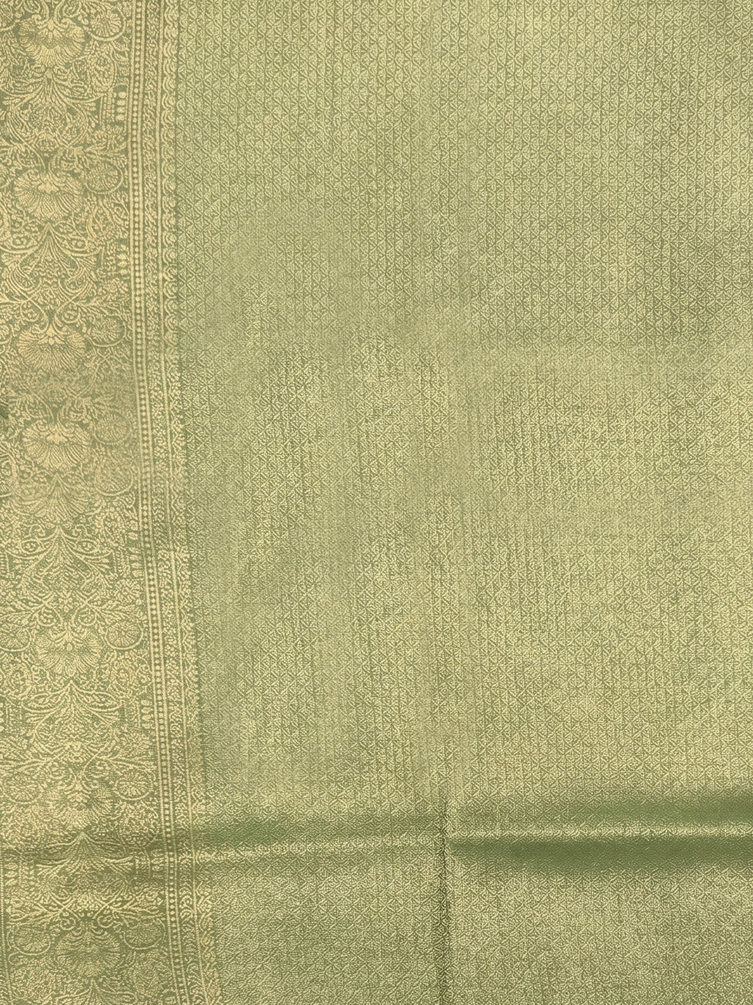 Pista Green Woven Design Art Silk Kanjivaram Saree