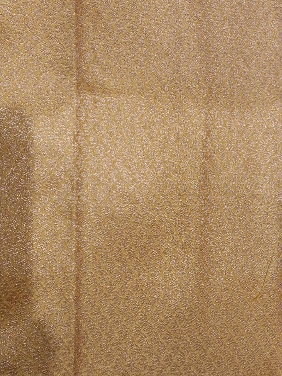 Mustard Woven Design Art Silk Kanjivaram Saree