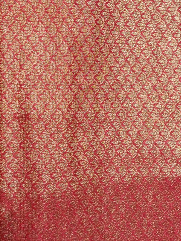 Red Woven Design Art Silk Kanjivaram Saree