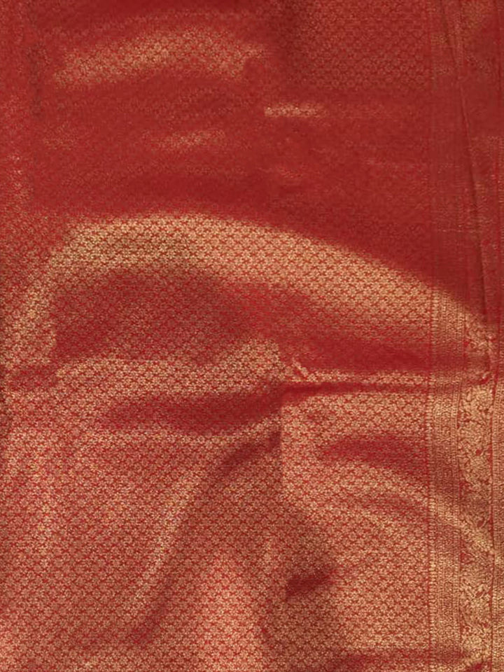 Maroon Woven Design Art Silk Kanjivaram Saree