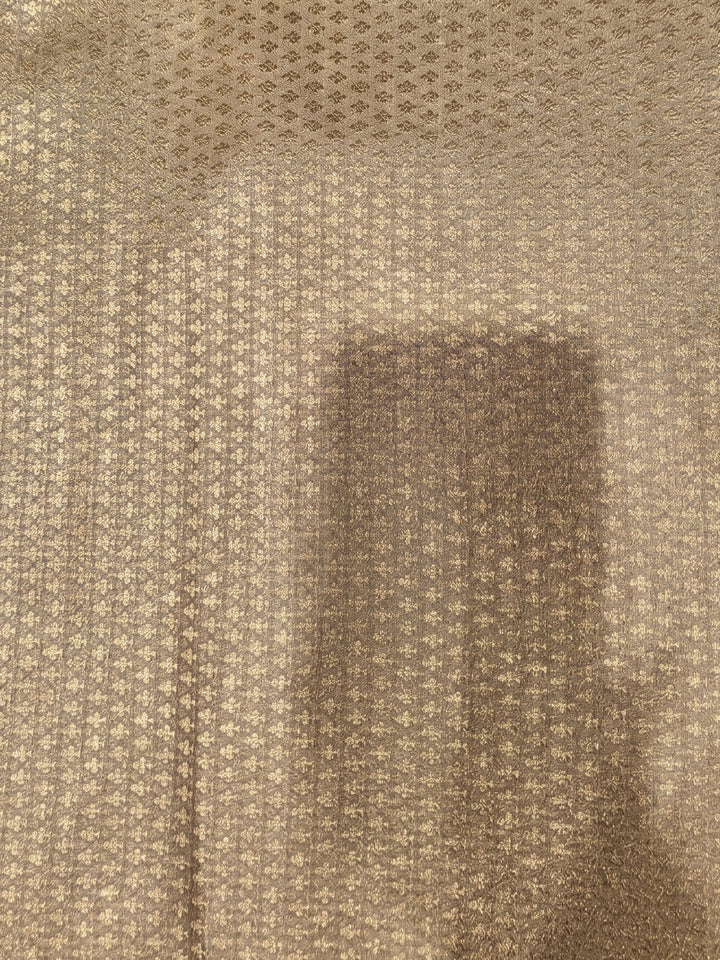 Off White Woven Design Art Silk Kanjivaram Saree