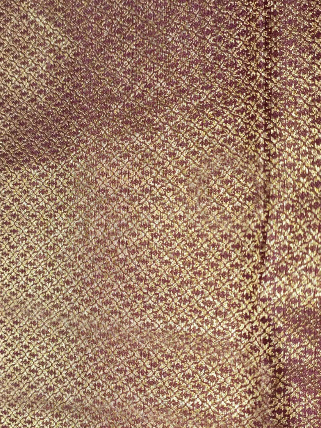 Wine Woven Design Art Silk Kanjivaram Saree