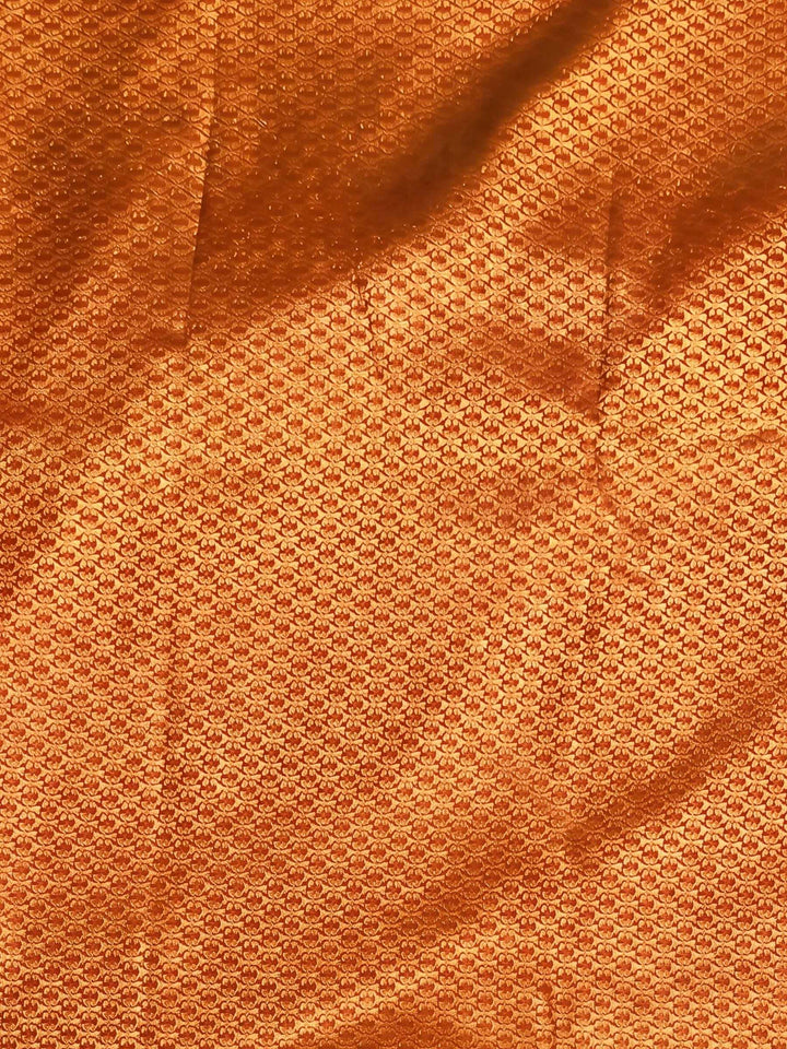 Mustard Woven Design Art Silk Kanjivaram Saree