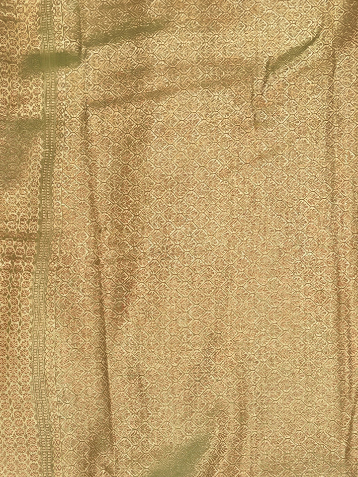 Pista Green Woven Design Art Silk Kanjivaram Saree