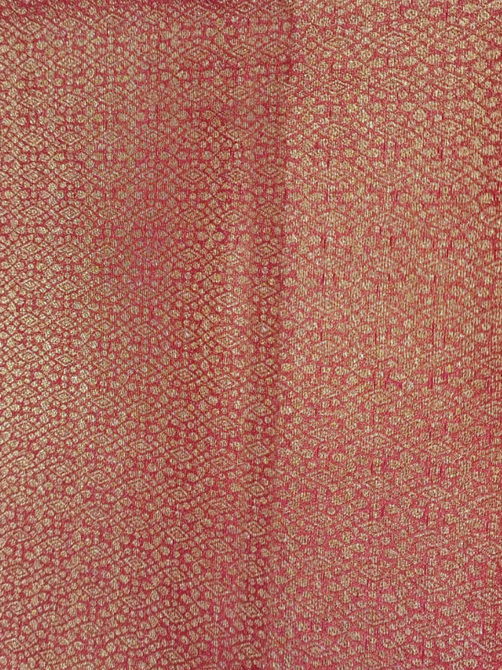 Maroon Woven Design Art Silk Kanjivaram Saree