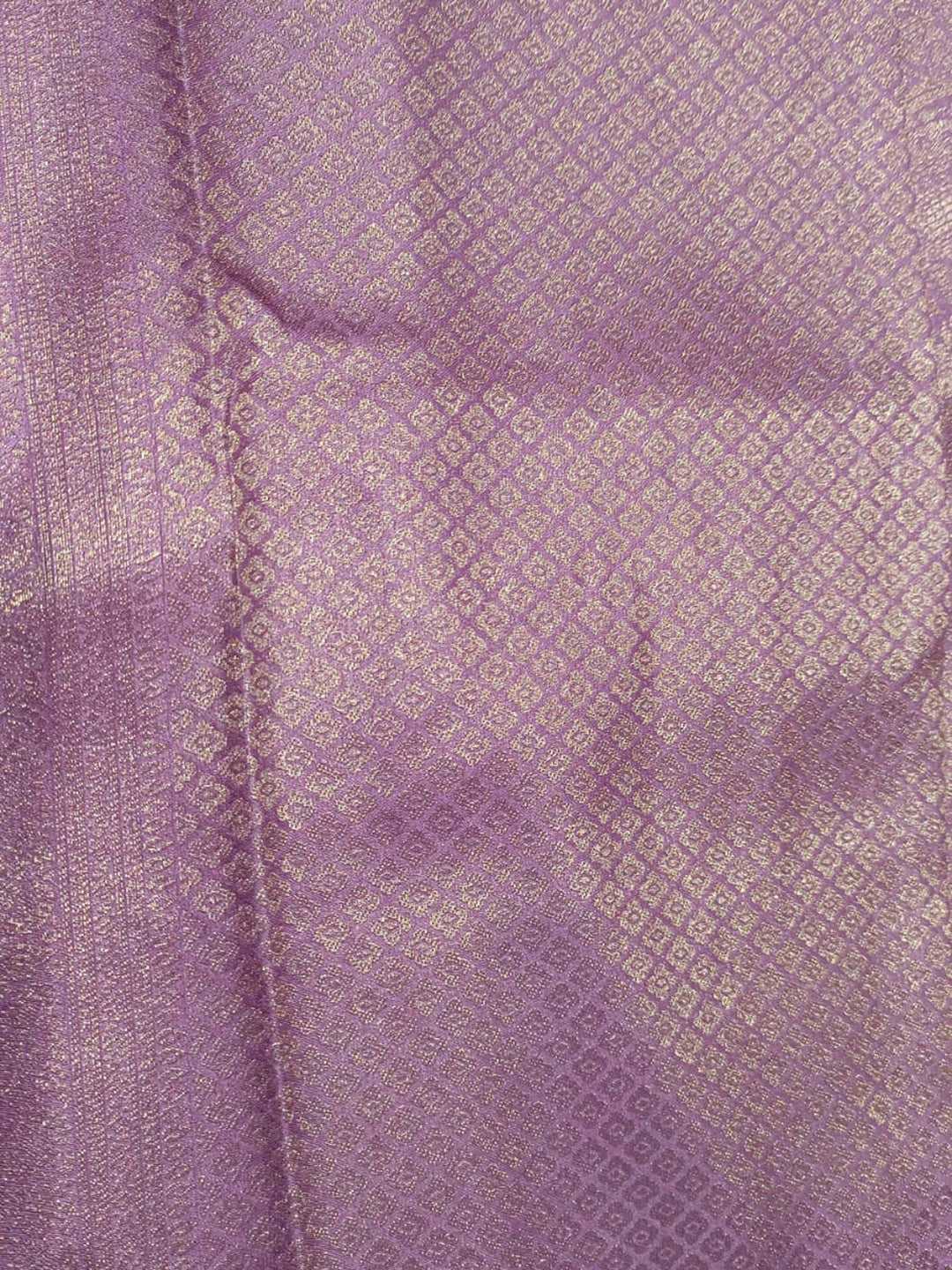 Lavender Woven Design Art Silk Kanjivaram Saree