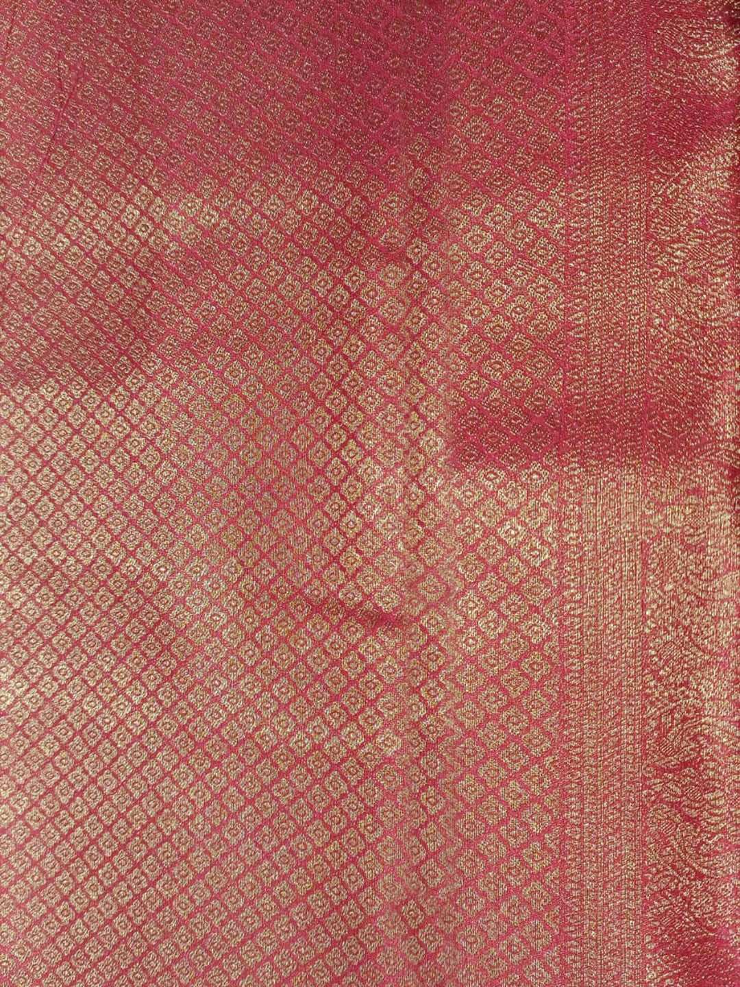 Maroon Woven Design Art Silk Kanjivaram Saree