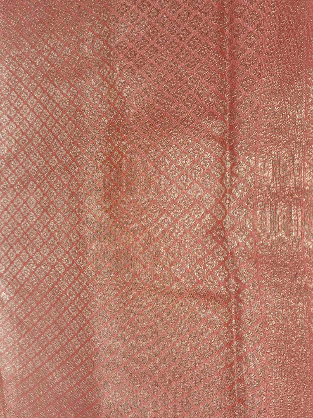 Orange Woven Design Art Silk Kanjivaram Saree