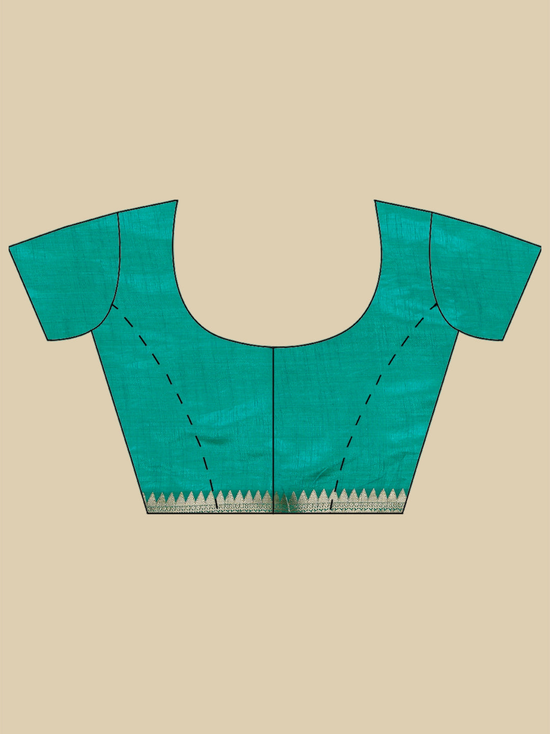 Green Woven Design Art Silk Saree