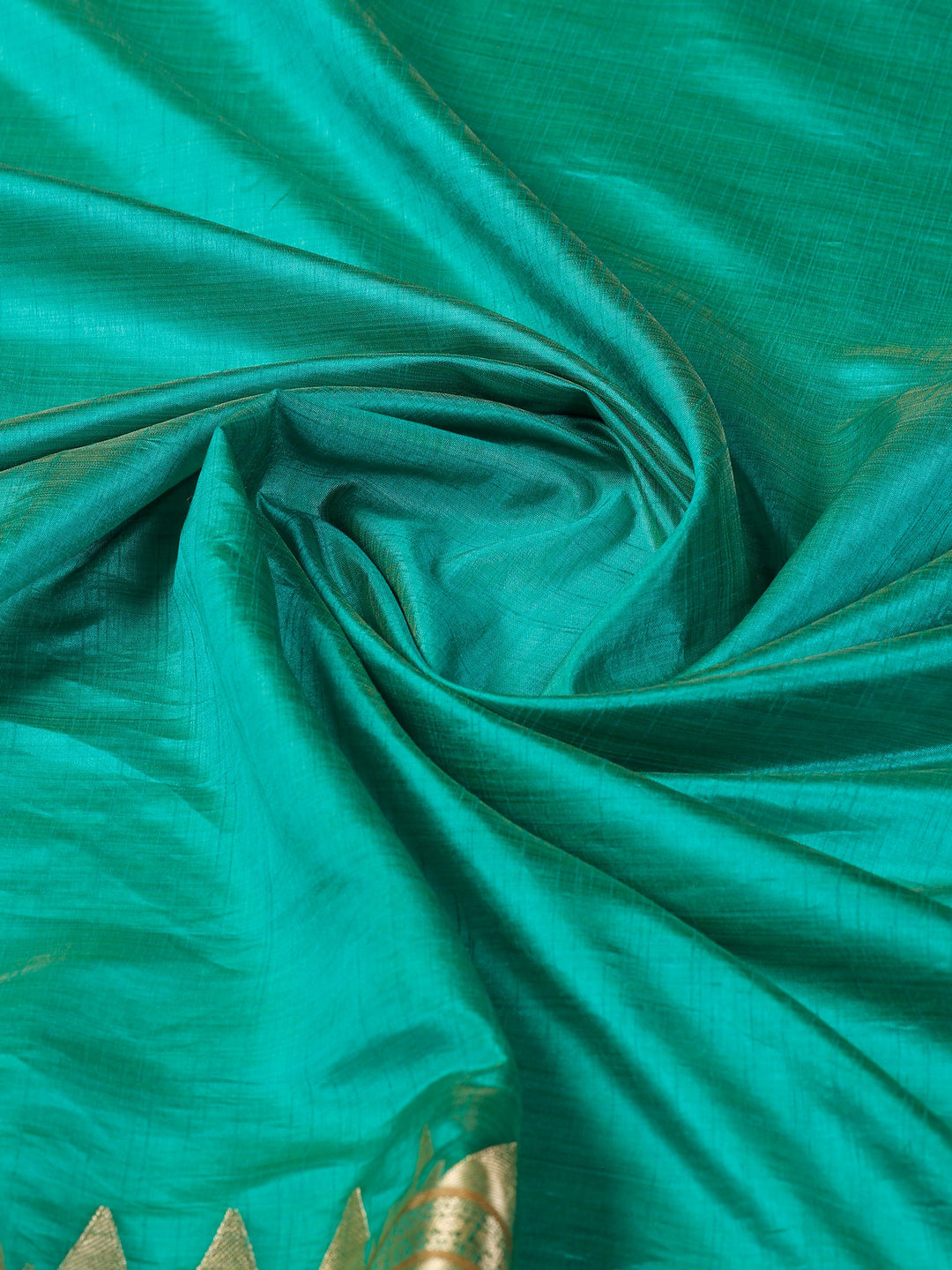 Green Woven Design Art Silk Saree